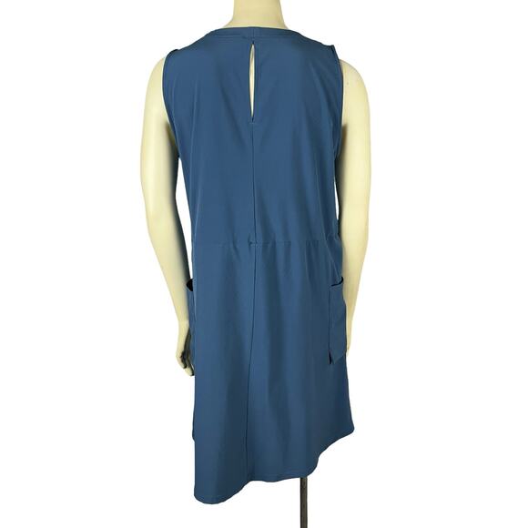 Helly Hanson blue casual utility dress medium M Athleisure - Picture 6 of 9